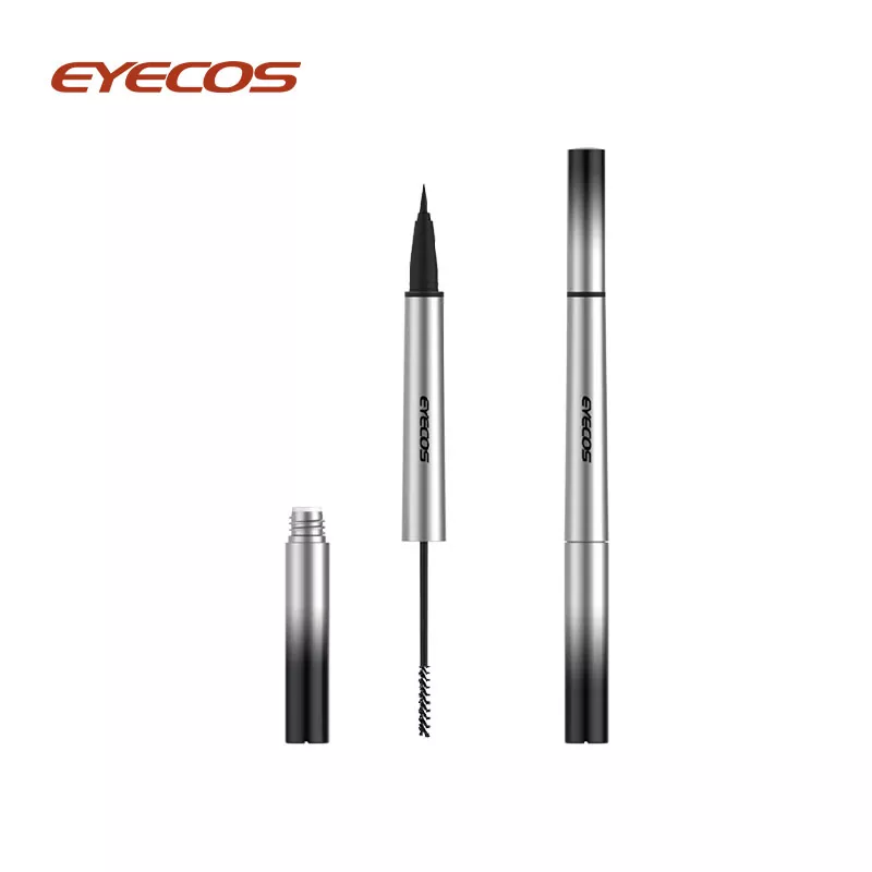 2-in-1 Eyeliner ແລະ Mascara ກັນນໍ້າ ຍືດຍາວ